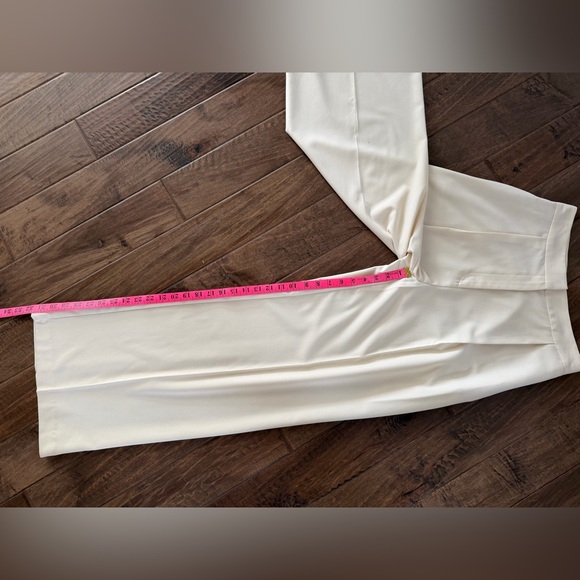 Zara Wide-Leg Cream Trousers - Picture 7 of 7